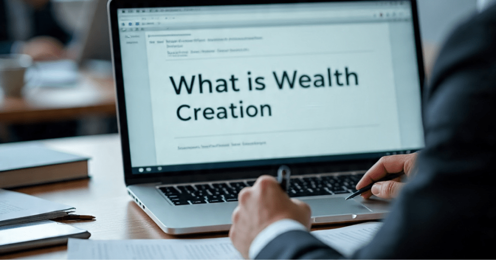 What Is Wealth Creation